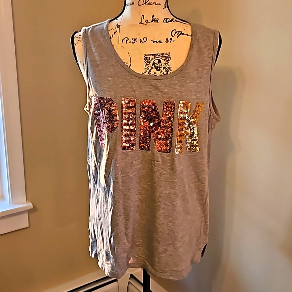 PINK Sequin Shirt